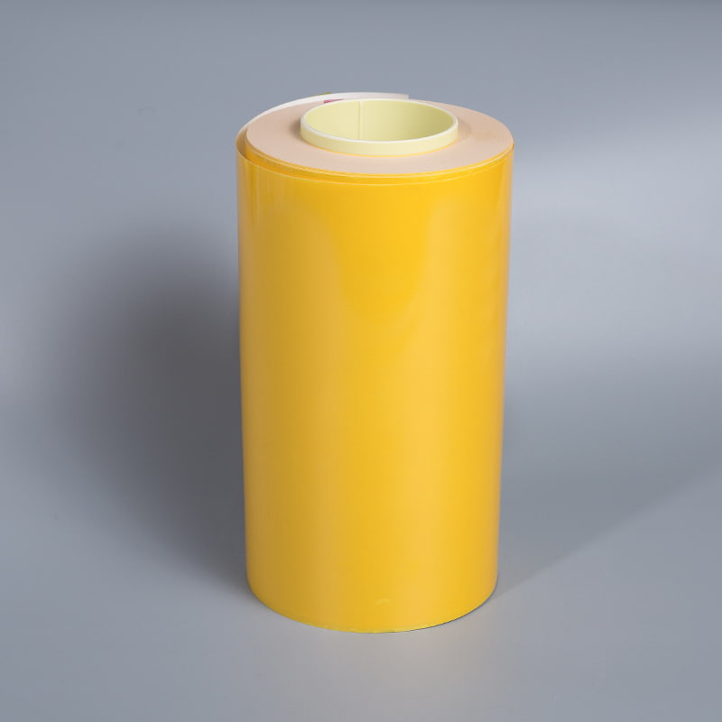 Gelbe PET-Trennfolie Gelbe PET-Trennfolie